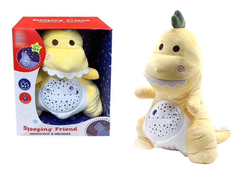 CALM NIGHT LIGHT W/PROJECTION (SITTING DINOSAUR),3*AAA NOT INCLUDED - HP1149550