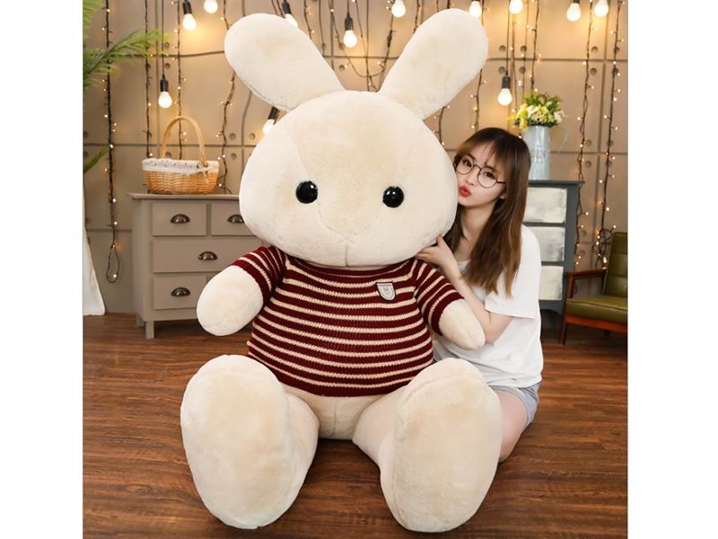 60CM LARGE SWEATER RABBIT 500G (GRAY, BROWN) - HP1149953