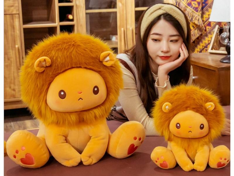 25CM FOREST ANIMAL LION BABY 200G (LION) - HP1149983