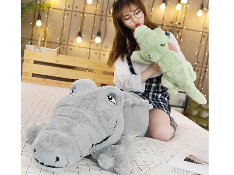 60CM LONG CROCODILE 300G (GREEN/GREY) - HP1149996