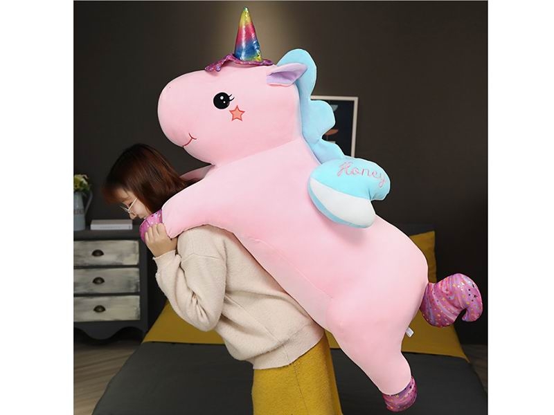 40CM DREAM LOVE PEGASUS UNICORN 300G (PINK/WHITE/LIGHT BLUE) - HP1150007