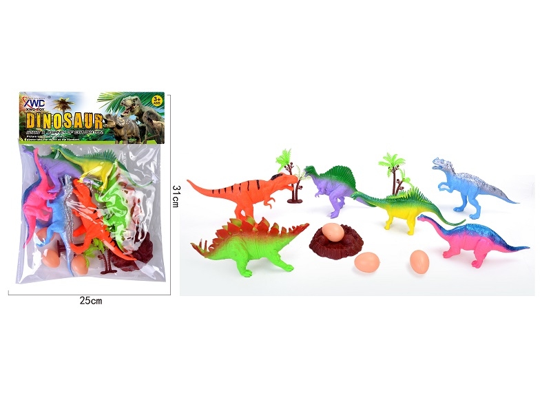 DINOSAUR SET W/WHISTLE - HP1150066