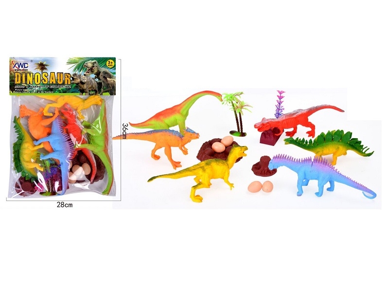 DINOSAUR SET W/WHISTLE - HP1150067