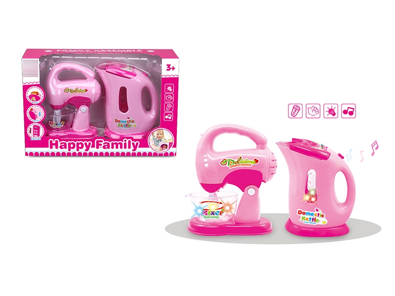 ELECTRIC MIXER, KETTLE COMBINATION (MIXING, LIGHTING, MUSIC, CAN ADD WATER) 4*AA NOT INCLUDED - HP1150189