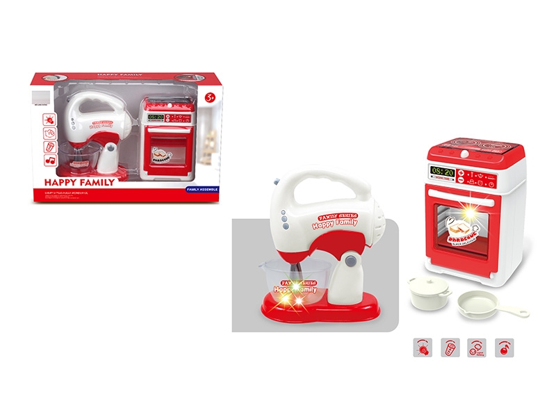 ELECTRIC MIXER, MULTI-FUNCTIONAL OVEN COMBINATION (MIXING, LIGHT, MUSIC) 5*AA NOT INCLUDED - HP1150192