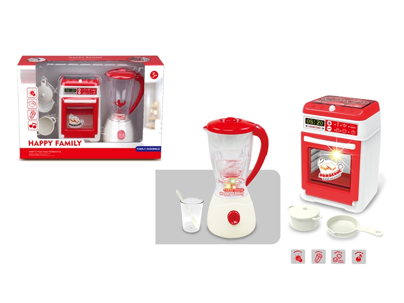MULTI-FUNCTIONAL OVEN, JUICE SET (LIGHT, MUSIC, CAN ADD WATER) 5*AA NOT INCLUDED - HP1150195