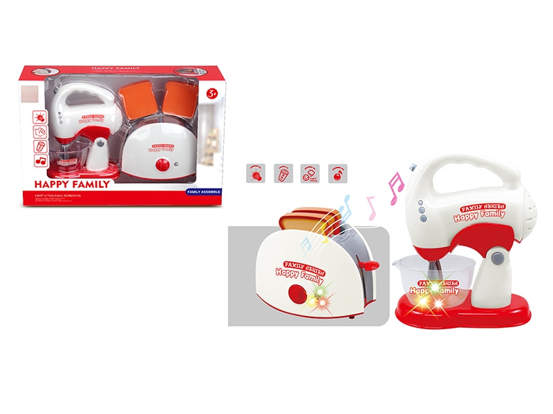 ELECTRIC MIXER, BREAD SET (MIXING, LIGHTING, MUSIC) 4*AA NOT INCLUDED - HP1150196