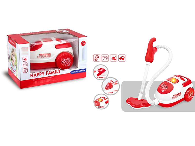 ELECTRIC VACUUM CLEANER W/LIGHT & VACUUM, 3*AA NOT INCLUDED - HP1150200