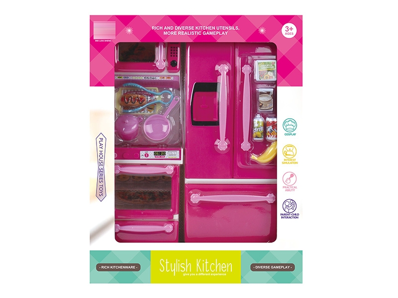 KITCHEN SET W/LIGHT & MUSIC,2*AAA NOT INCLUDED - HP1150227