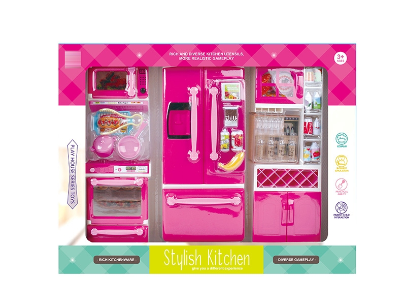 KITCHEN SET W/LIGHT & MUSIC,2*AAA NOT INCLUDED - HP1150233