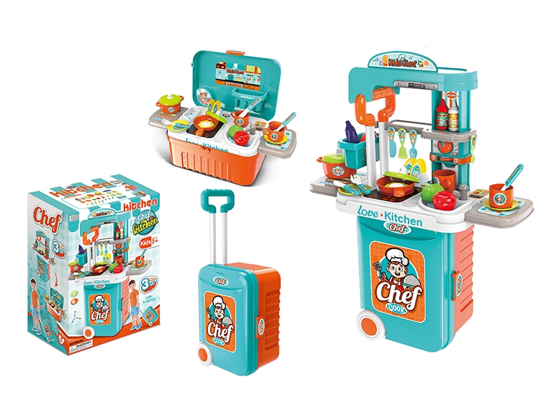 3IN1 KITCHEN SUITCASE SET W/LIGHT & MUSIC - HP1150256
