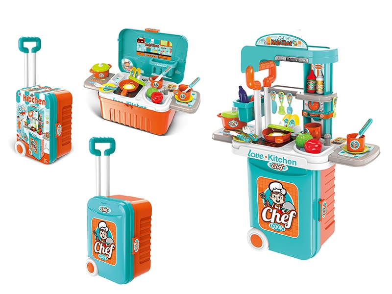 3IN1 KITCHEN SUITCASE SET W/LIGHT & MUSIC - HP1150257