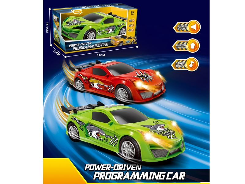 B/O PROGRAMMING STUNT CAR W/LIGHT & SOUND - HP1150627