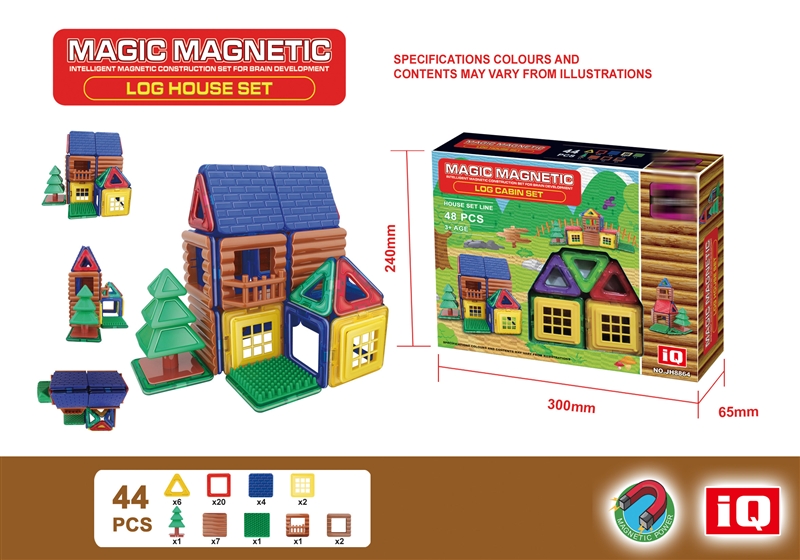 MAGNETIC BUILDING BLOCKS (48PCS) - HP1150637