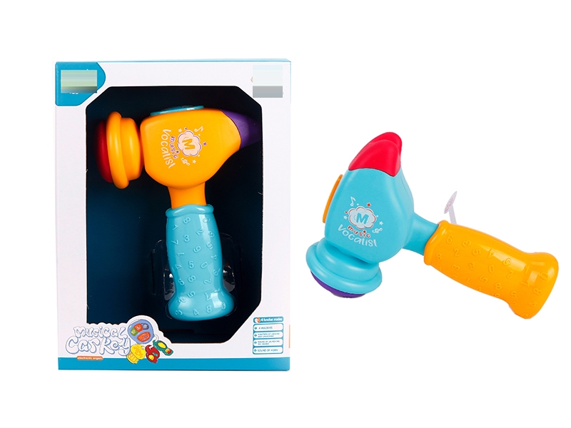 HAMMER W/MUSIC & LIGHT NOT INCLUDE BATTERY(2AAA) - HP1150869
