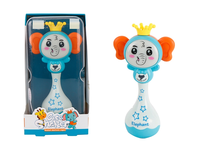 ELEPHANT SHAKE STICK W/MUSIC & MUSIC INCLUDE BATTERY(3AG13) - HP1150873