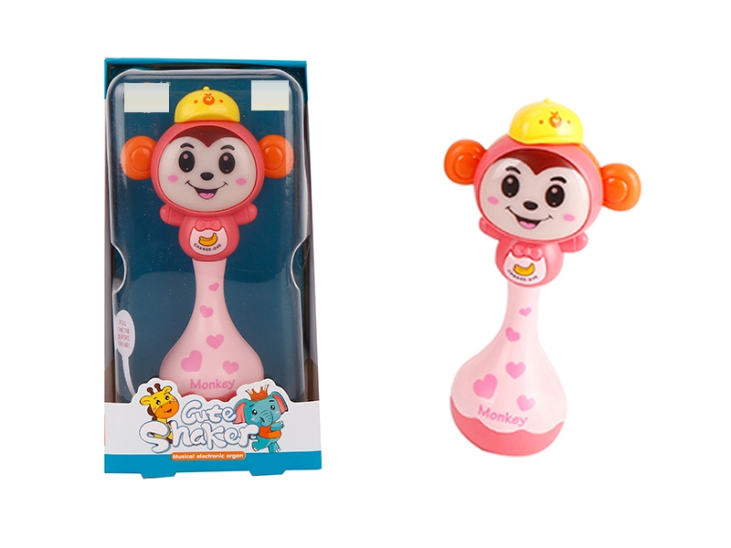 MONKEY SHAKE STICK W/MUSIC & MUSIC INCLUDE BATTERY(3AG13) - HP1150874