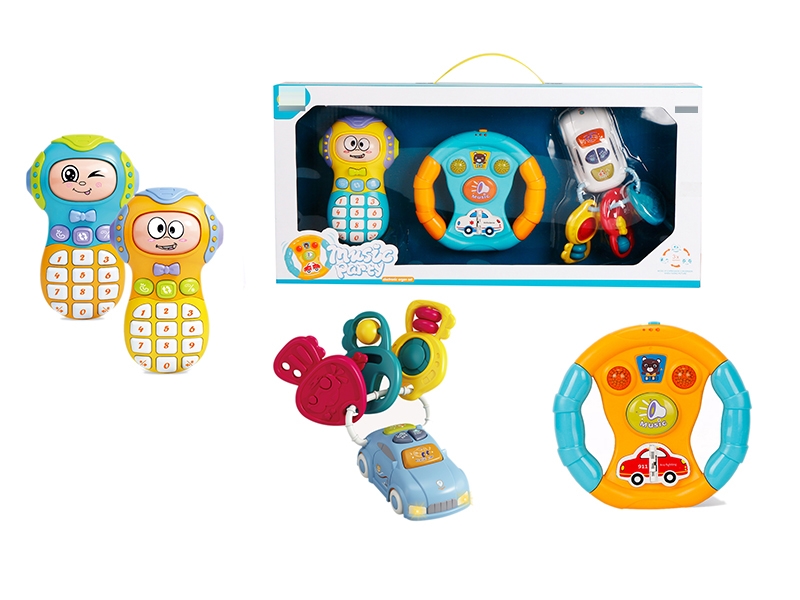MOBILE PHONE,STEERING WHEEL,CAR(ALL W/LIGHT & MUSIC NOT INCLUDE BATTERY) - HP1150885