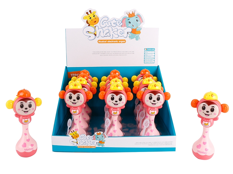 MONKEY SHAKE STICK W/MUSIC & MUSIC INCLUDE BATTERY(3AG13) - HP1150889