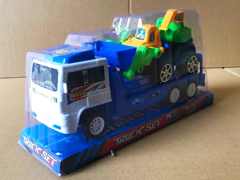 FRICTION TRUCK W/FREE WAY CONSTRUCTION CAR - HP1151041