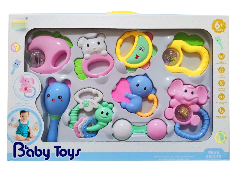 BABY RATTLE 9PCS - HP1151163