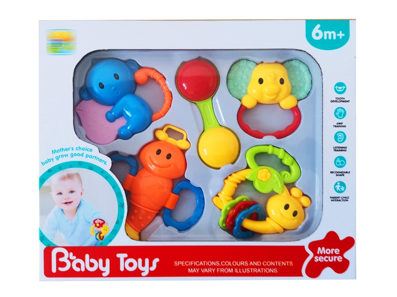 BABY RATTLE 5PCS - HP1151168