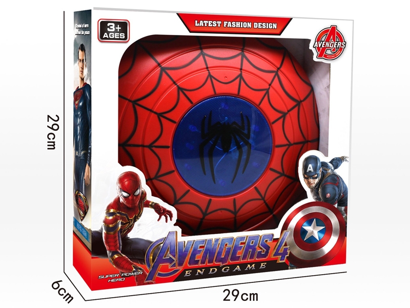 SPIDER MAN SHIELD W/LIGHT & MUSIC,INCLUDED BATTERY - HP1151513