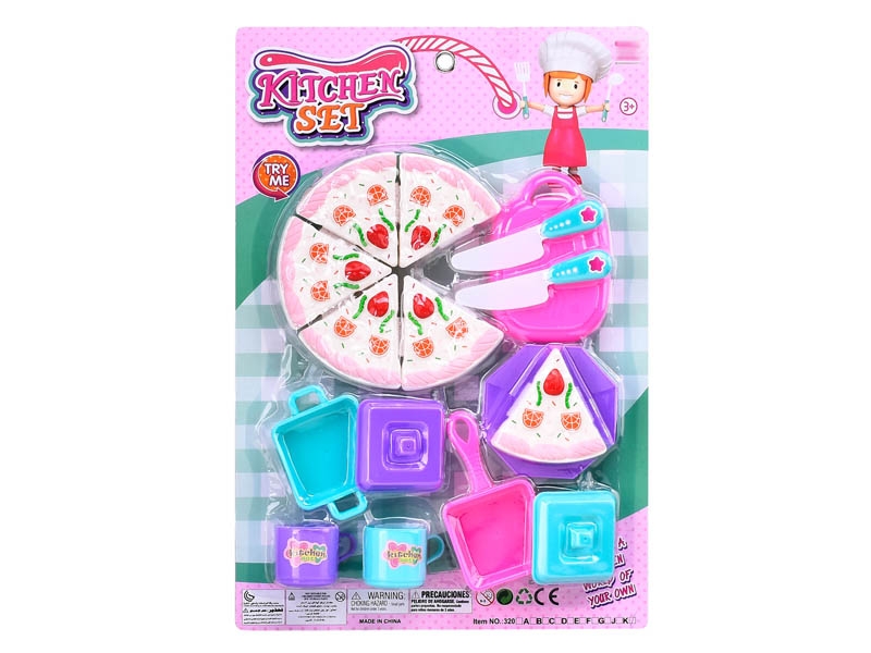 KITCHEN SET & CUTTING PLAY SET - HP1151536