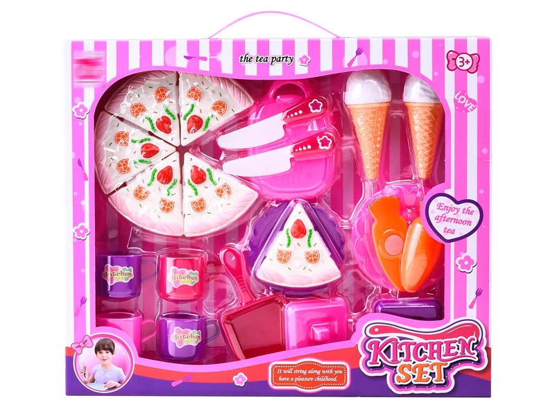 KITCHEN SET & CUTTING PLAY SET - HP1151541