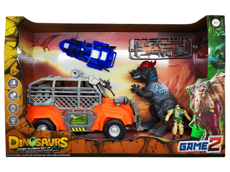 DINOSAUR SET W/LIGHT & SOUND - HP1151774