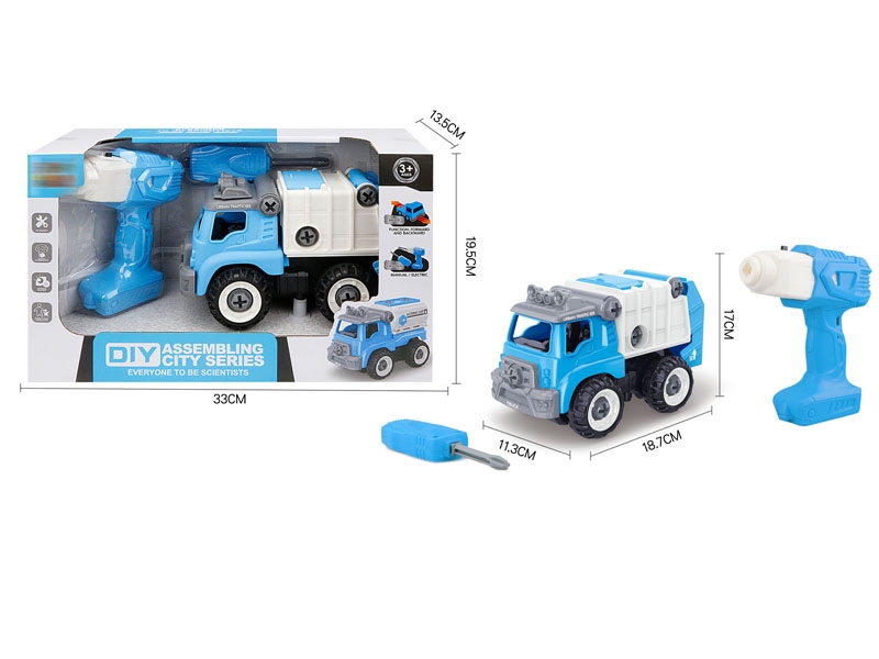 FREE WAY SANITATION CAR W/MOTOR DRILL - HP1152180