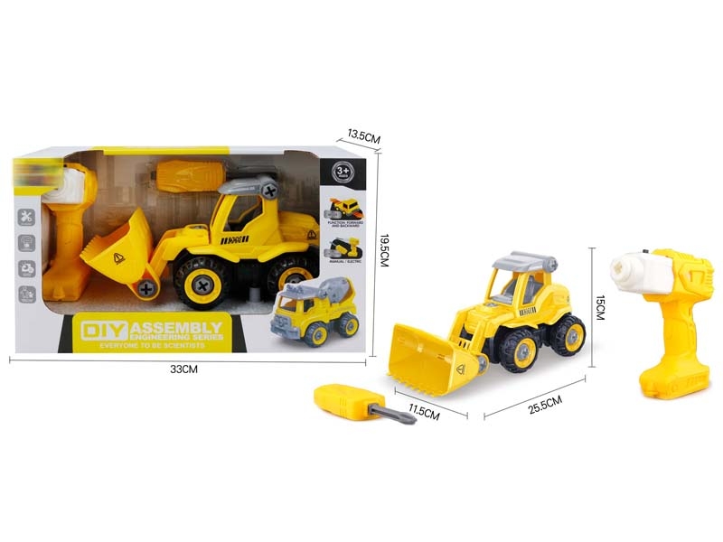 FREE WAY CONSTRUCTION CAR W/MOTOR DRILL - HP1152213