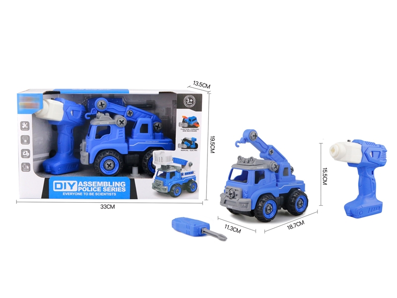 FREE WAY FIRE FIGHTING TRUCK W/MOTOR DRILL - HP1152222