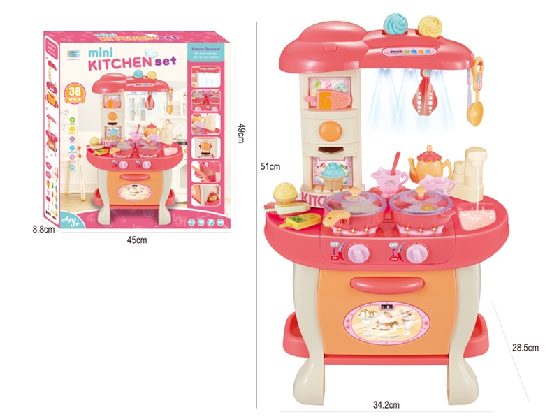 KITCHEN SET W/LIGHT & SOUND - HP1152236