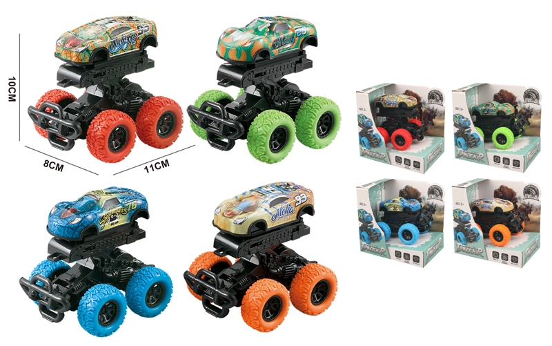 FRICTION DIE-CAST CAR (4 ASST.) - HP1152285