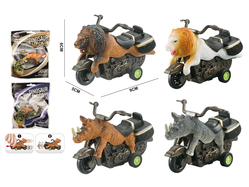 PULL BACK MOTORCYCLE,4ASST - HP1152320