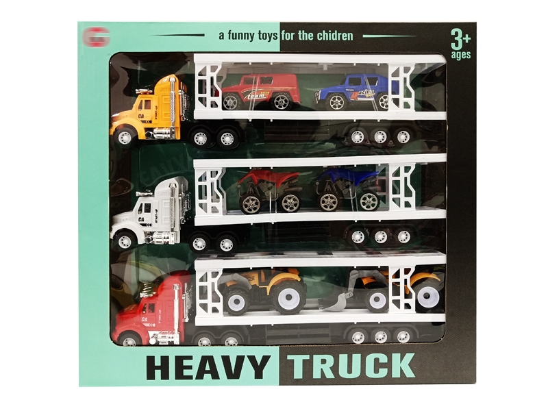 FRICTION TRUCK W/FREE WAY CARS,3PCS - HP1152397