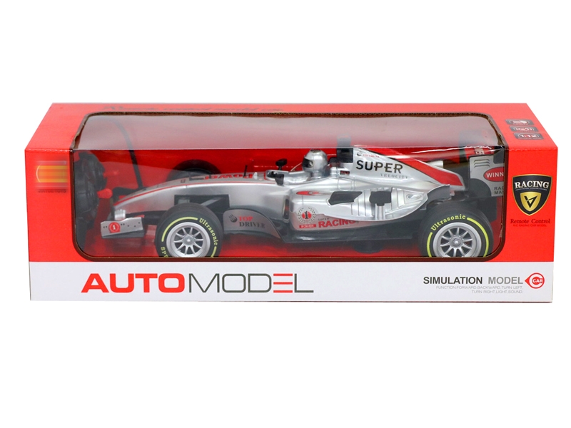 1：12 手把遥控方程车（包电）红色，银色2色混 - HP1152478