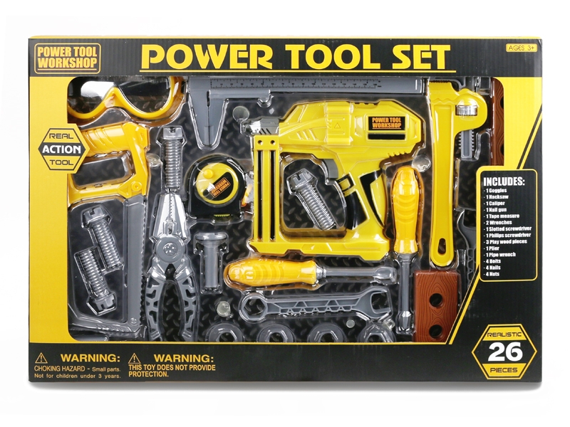 B/O TOOLS SET W/LIGHT & MUSIC (26PCS) - HP1152511