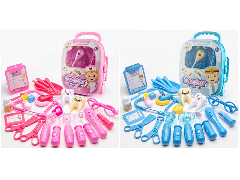 TOOL SET W/LIGHT & MUSIC,24PCS,PINK/BLUE - HP1152526