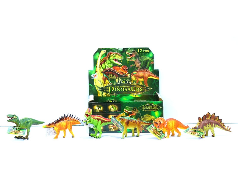 DINOSAURE SET 12PCS/DISPLAY BOX（6ASST) - HP1152533