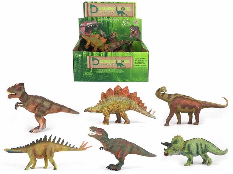 DINOSAURE SET 12PCS/DISPLAY BOX（6ASST) - HP1152534