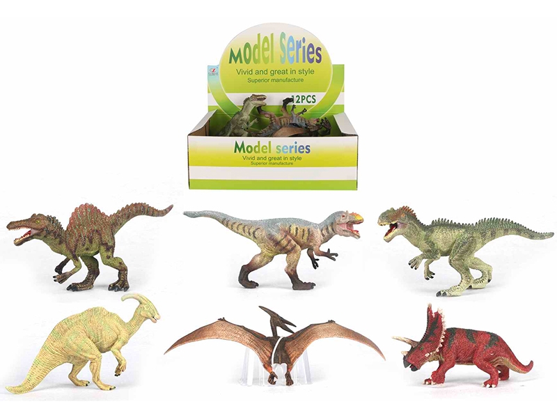 DINOSAURE SET 12PCS/DISPLAY BOX（6ASST) - HP1152537