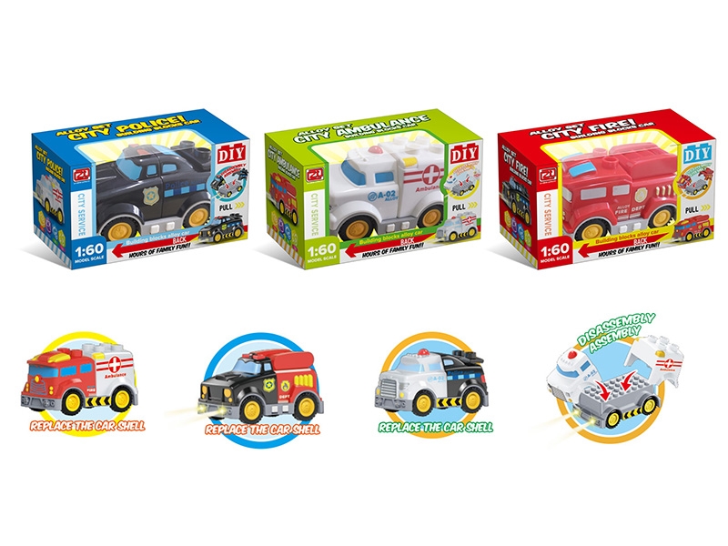 BLOCK CAR 3ASST - HP1153178