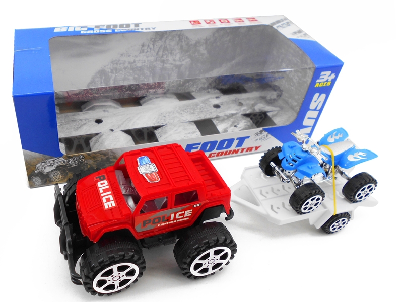 FRICTION TRUCK W/MOTORCYCLE - HP1153341