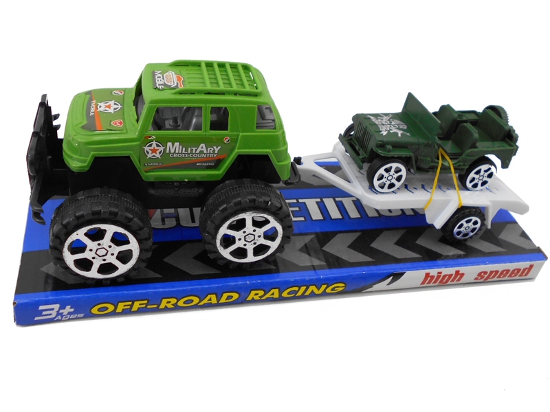 FRICTION TRUCK W/FREE WAY CAR - HP1153352