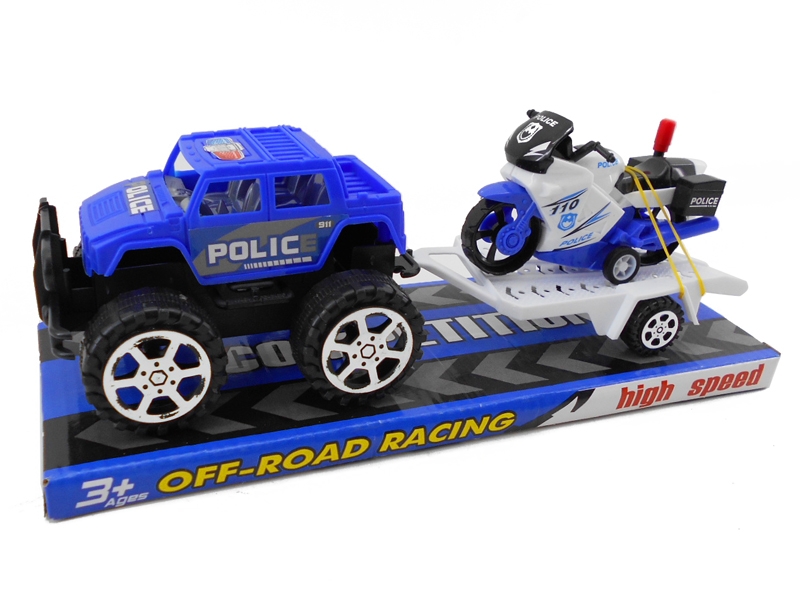 FRICTION TRUCK W/FREE WAY CAR - HP1153353