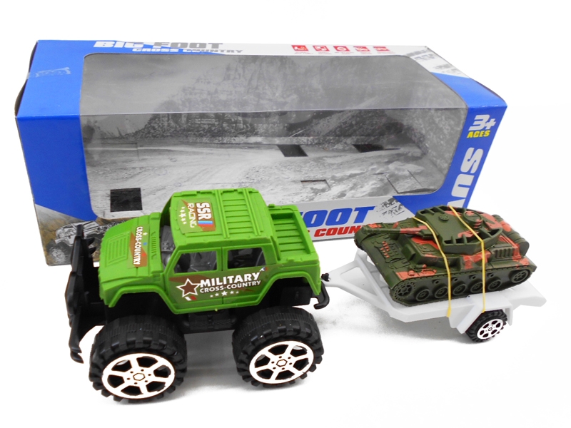 FRICTION TRUCK W/FREE WAY CAR - HP1153355