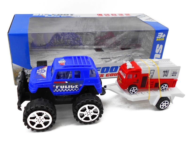 FRICTION TRUCK W/FREE WAY CAR - HP1153356