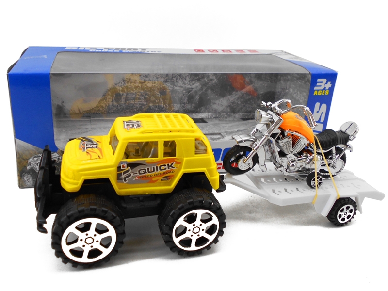 FRICTION TRUCK W/FREE WAY CAR - HP1153367